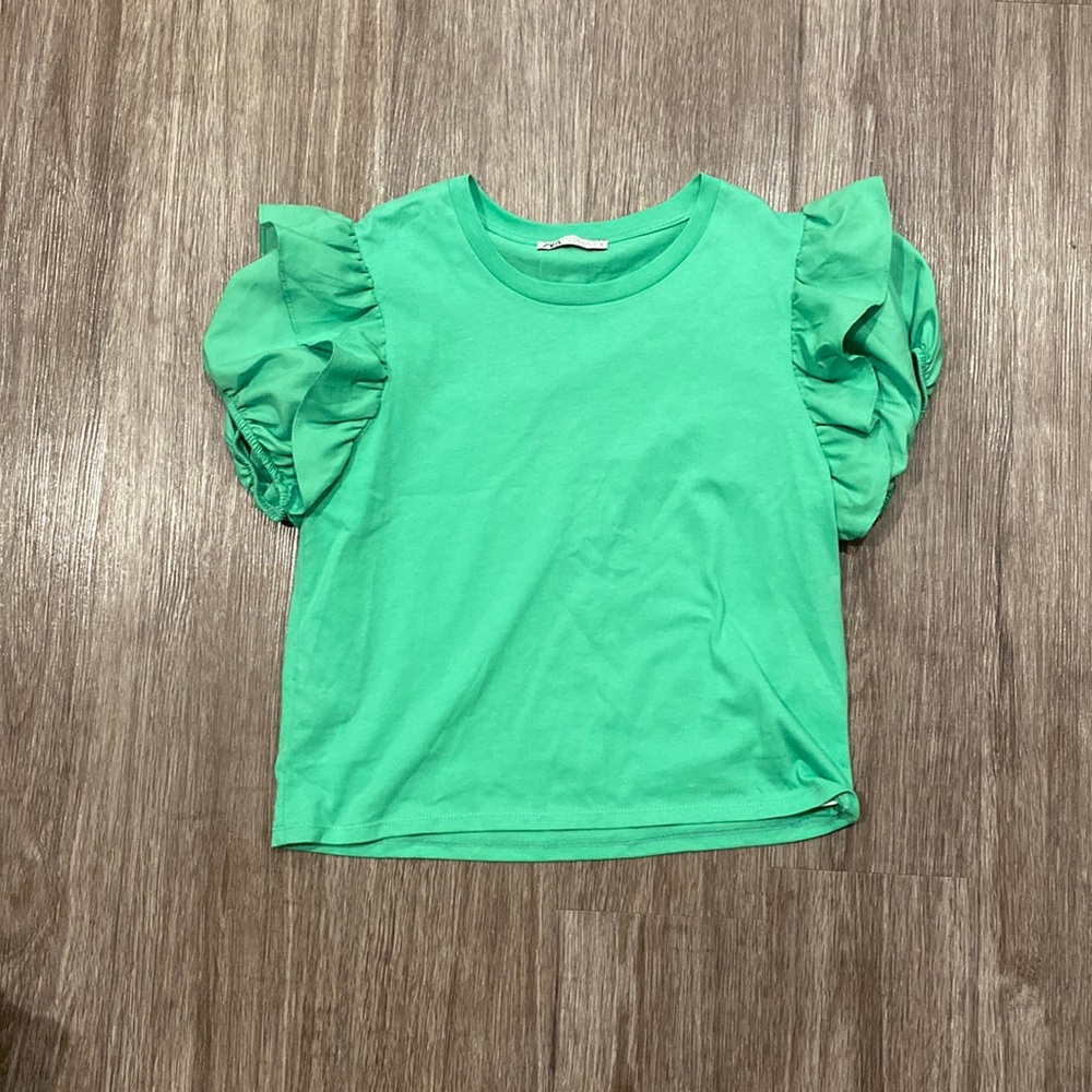 Zara puff sleeve top